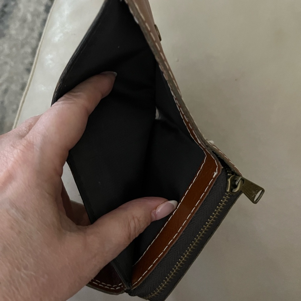 PATRICIA NASH Leather  MESSENGER Bag WALLET and DUST BAG - Picture 14 of 14